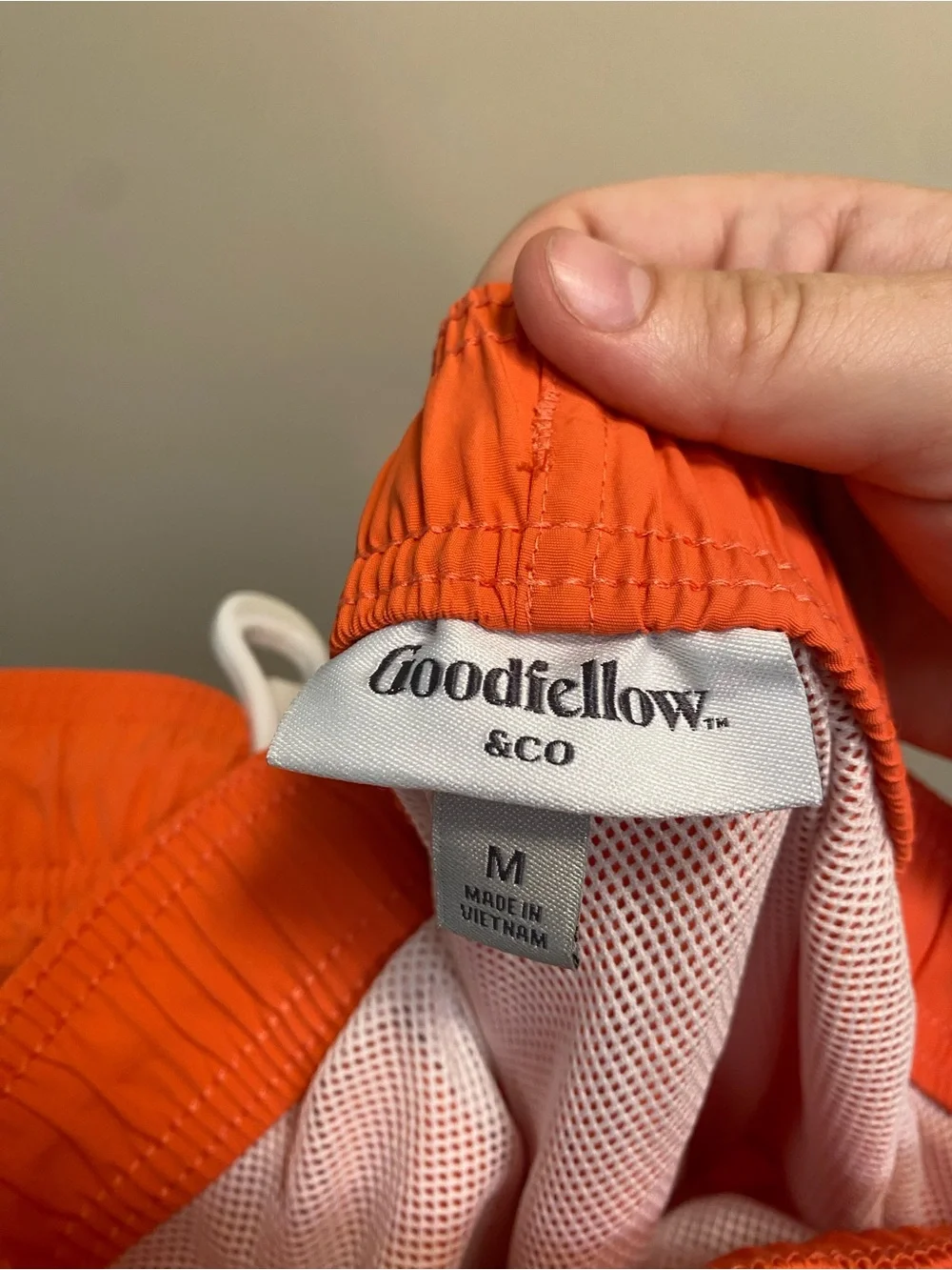 Goodfellow & Co Bright Orange Men's Swim Trunks